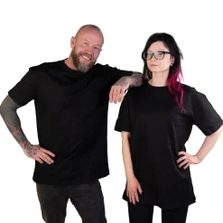 Hot Oversize T-paita, black T-Paidat|T-Paidat