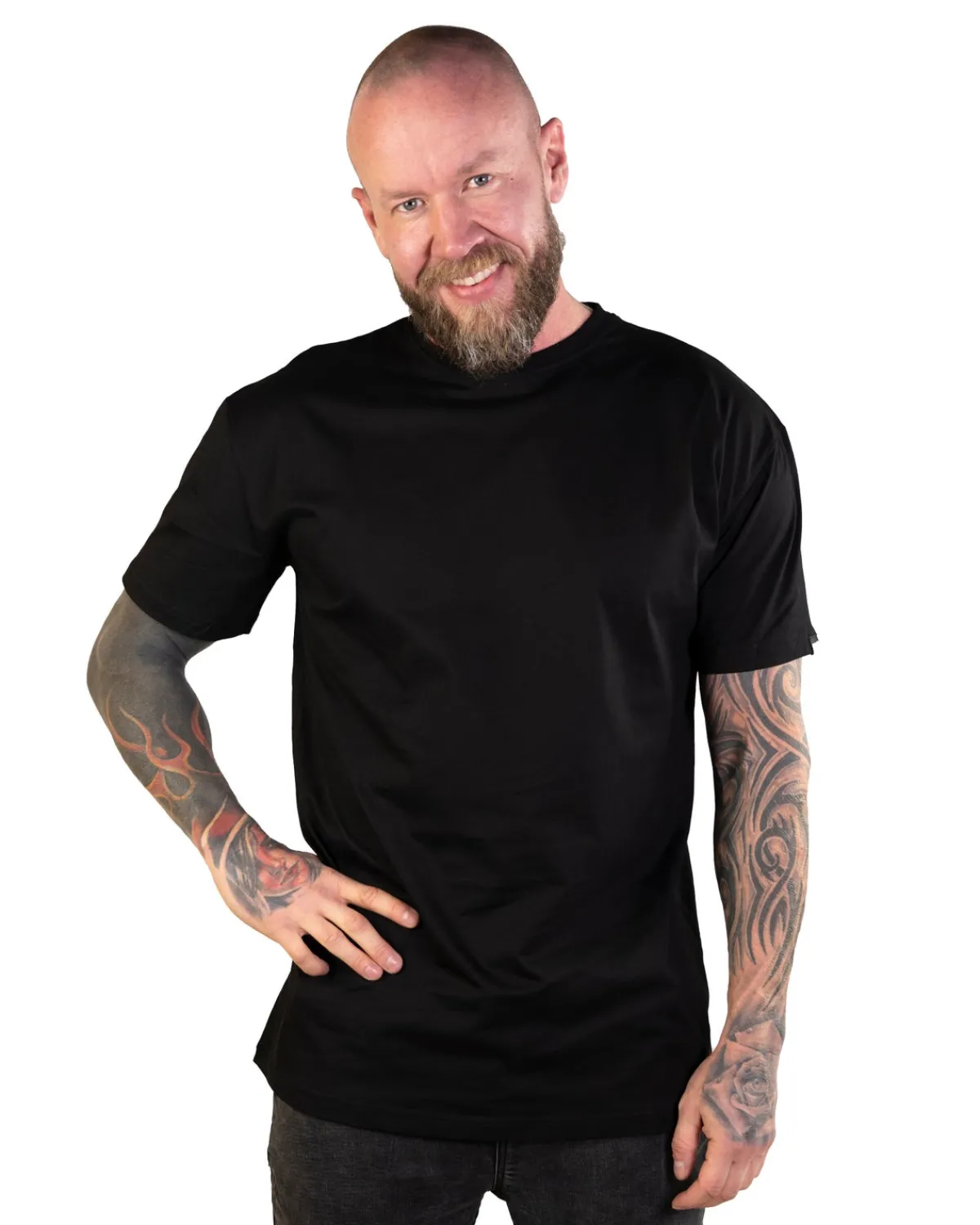 Hot Oversize T-paita, black T-Paidat|T-Paidat