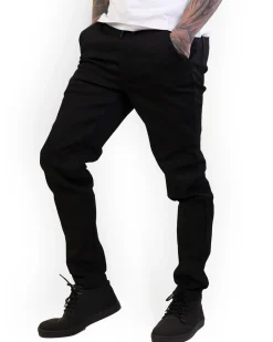 Hot Revolution Farkut, pure black Vapaa-Ajan Housut|Farkut