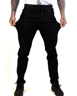 Hot Revolution Farkut, pure black Vapaa-Ajan Housut|Farkut
