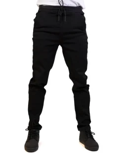 Hot Revolution Farkut, pure black Vapaa-Ajan Housut|Farkut