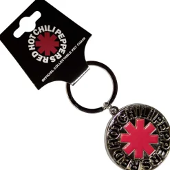 Clearance Red Hot Chili Peppers Asterisk Logo Silver - Avaimenperä Avaimenperät|Red Hot Chili Peppers