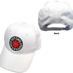 Best Red Hot Chili Peppers Classic Asterisk - Lippis, valkoinen Red Hot Chili Peppers|Lippikset