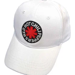 Best Red Hot Chili Peppers Classic Asterisk - Lippis, valkoinen Red Hot Chili Peppers|Lippikset