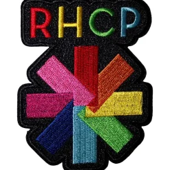 Outlet Red Hot Chili Peppers: Rainbow Asterisk - Kangasmerkki Kangasmerkit|Red Hot Chili Peppers