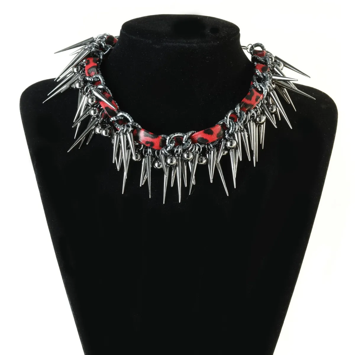 Online Red Riot Spike - Choker Goottikamaa|Festarikamaa