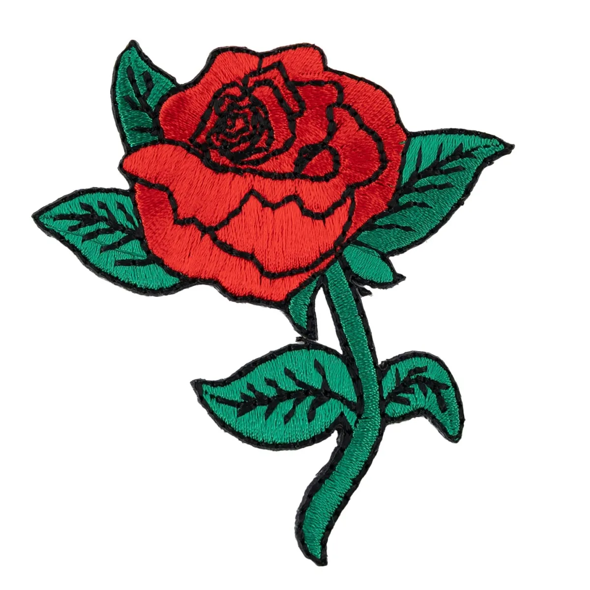 Online Red Rose - kangasmerkki Kangasmerkit|Haalarimerkit
