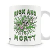 Discount Rick And Morty Splash - Muki Rick And Morty|Elokuva- Ja Tv-Mukit