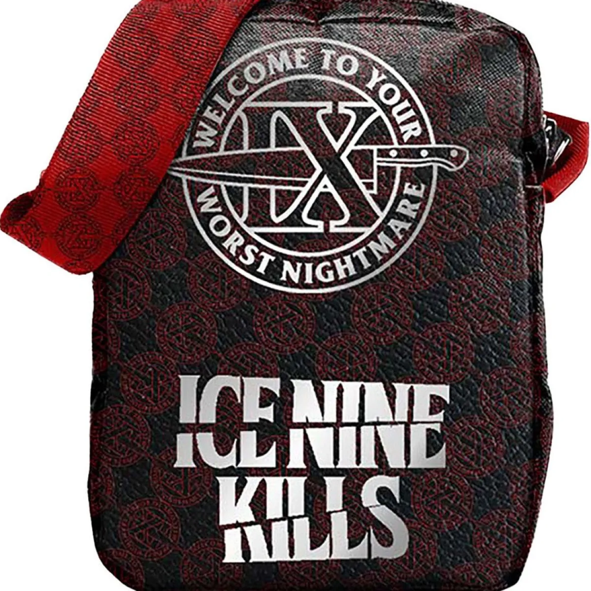 Discount Ice Nine Kills: Welcome Nightmare - Crossbody-laukku Goottikamaa|Reput Ja Laukut