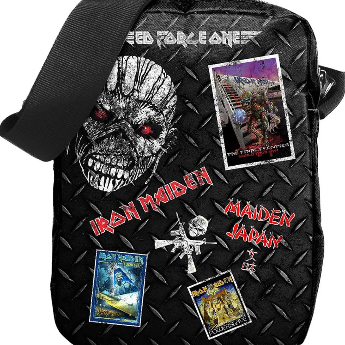 Iron Maiden: Tour - Crossbody-laukku Reput Ja Laukut|Iron Maiden