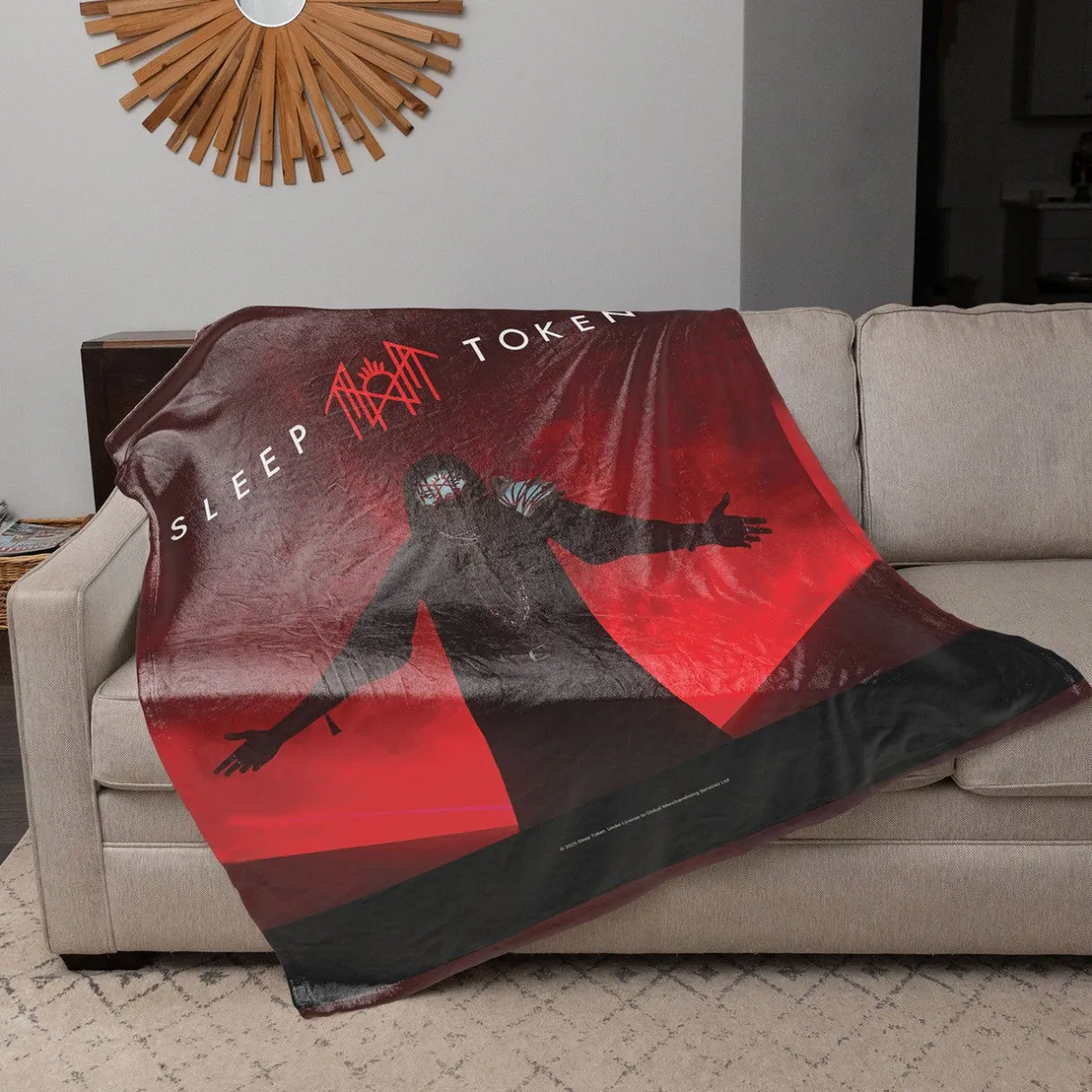 Hot Sleep Token: Red Light - Torkkupeitto Sleep Token|Sisustustekstiilit