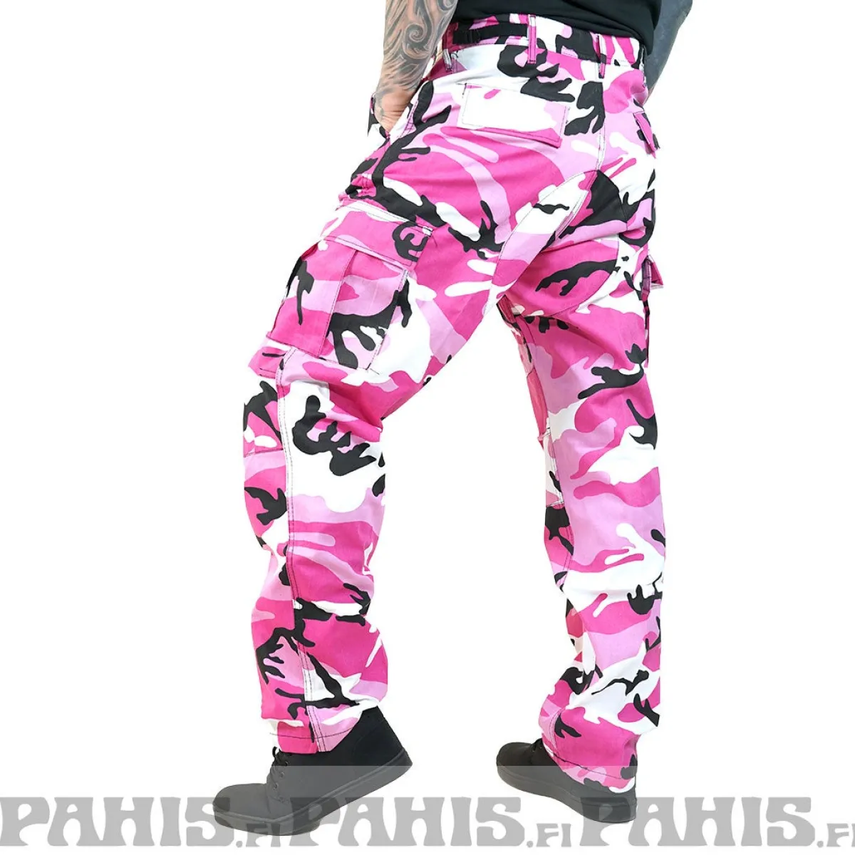 Best Color Camo BDU - Reisitaskuhousut, pink camo Reisitaskuhousut|Camot