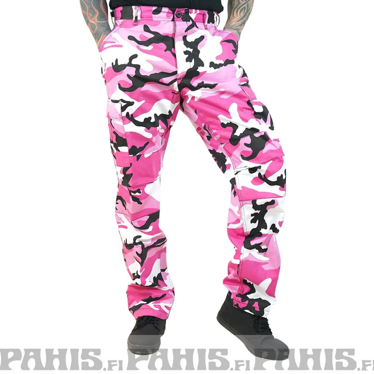 Best Color Camo BDU - Reisitaskuhousut, pink camo Reisitaskuhousut|Camot