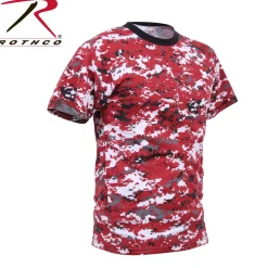 Online Digital Red Camo - T-paita T-Paidat|Camot