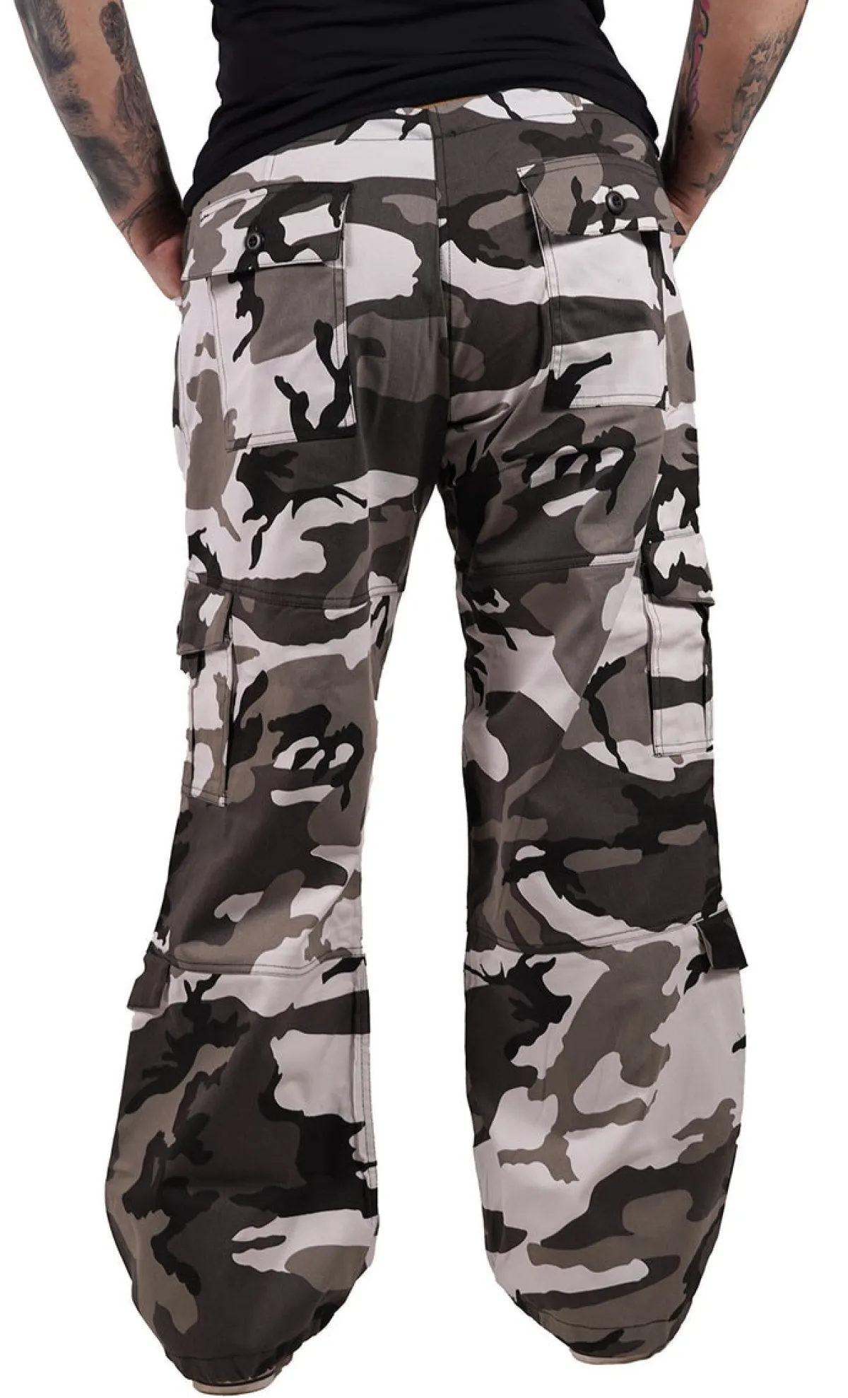Best Paratrooper Colored Camo - Naisten reisitaskuhousut, city camo Reisitaskuhousut|Urban Wear Katukamaa