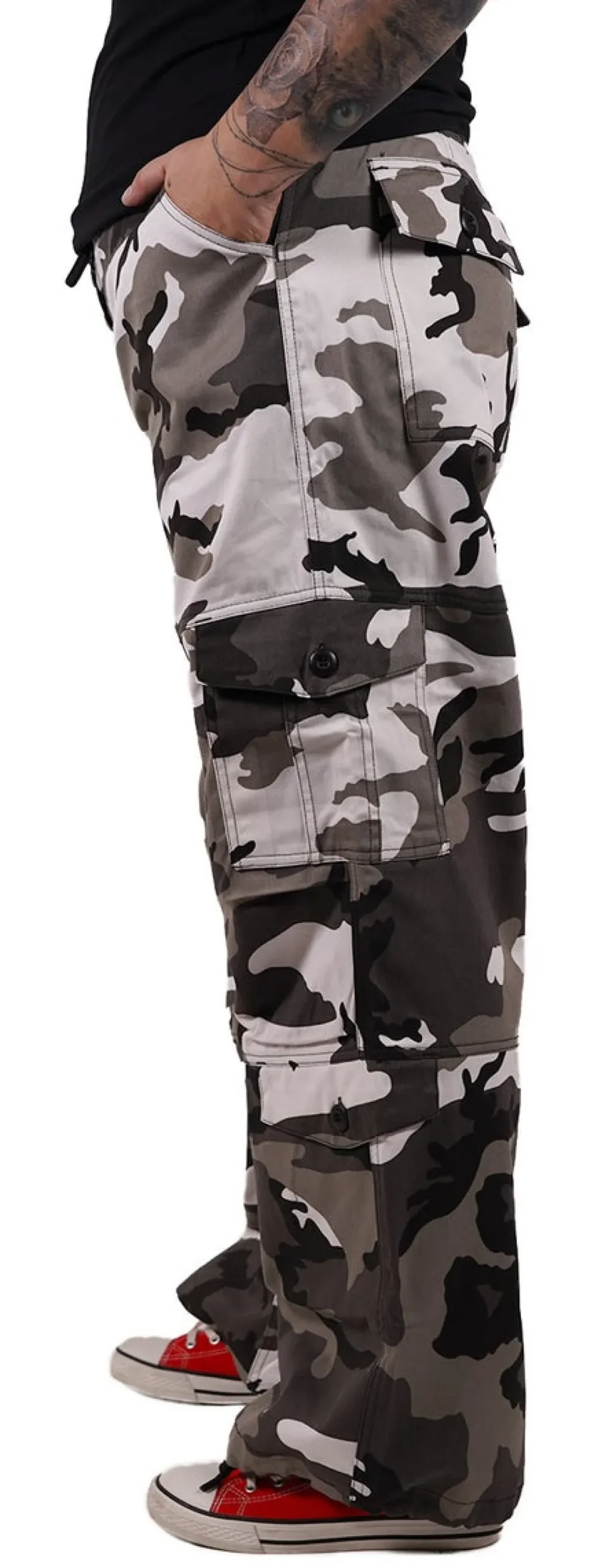 Best Paratrooper Colored Camo - Naisten reisitaskuhousut, city camo Reisitaskuhousut|Urban Wear Katukamaa