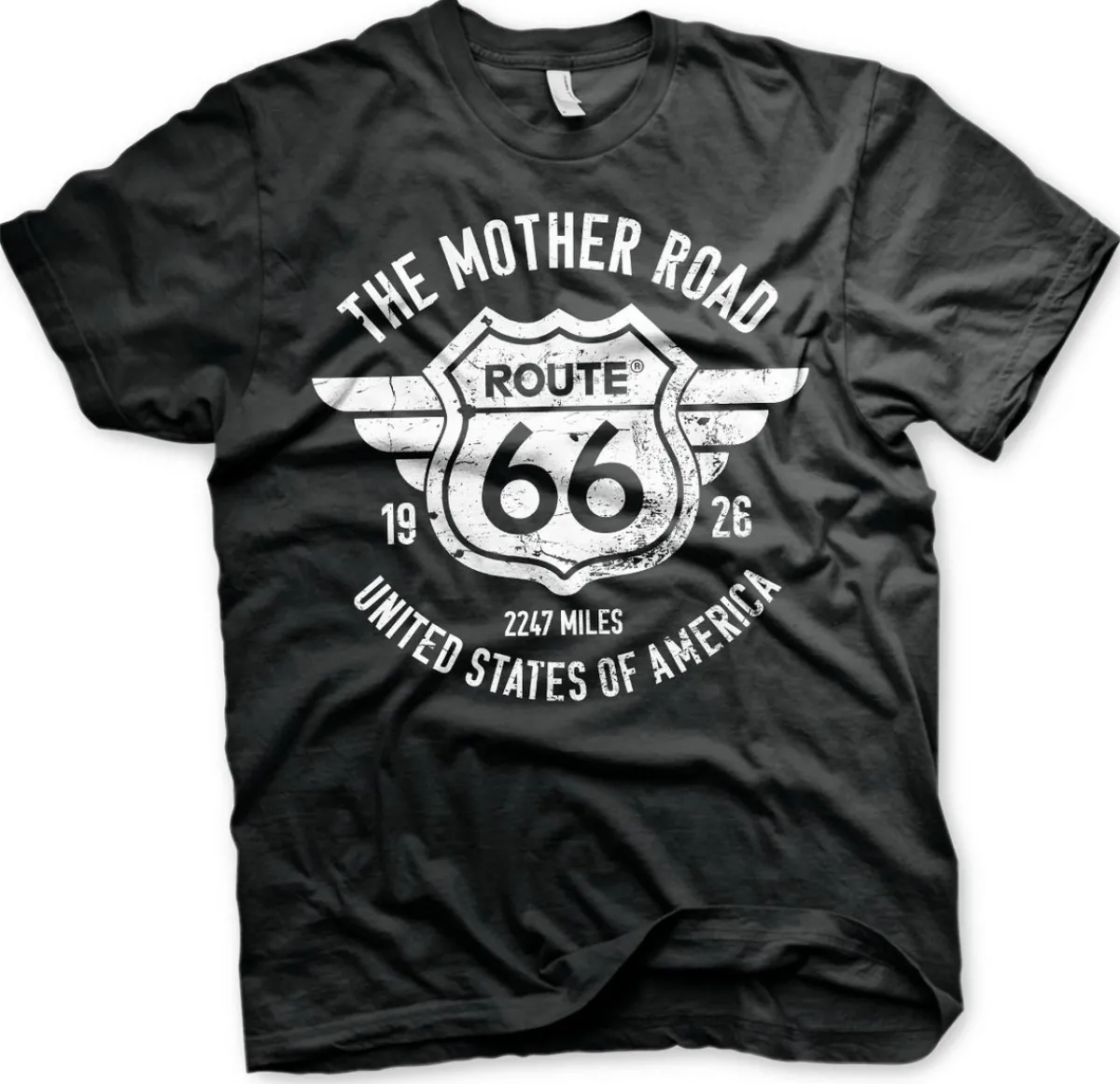 Sale Route 66 The Mother Road - T-paita T-Paidat|Bikerit