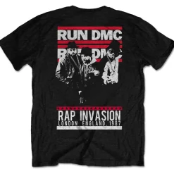 Sale Run DMC Rap Invasion - T-paita T-Paidat|Bändipaidat
