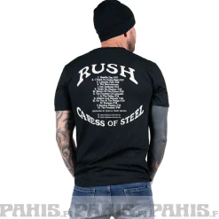 Best Rush: Caress of Steel - T-paita Rush|T-Paidat