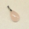 Sale Ruusukvartsi - Pisarariipus 2,5cm Korutarvikkeet|Kaulakorut Ja Riipukset