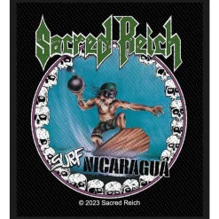 Discount Sacred Reich Surf Nicaragua - Kangasmerkki Kangasmerkit|Sacred Reich