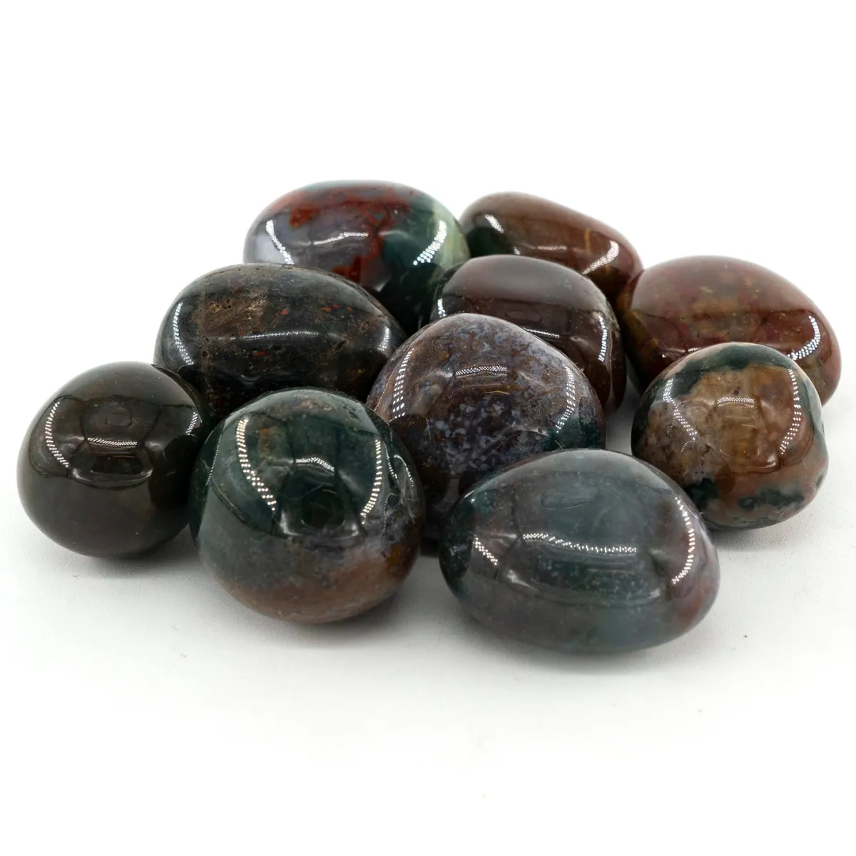 New Sammalakaatti - Rumpuhiottu 20-30mm Rumpuhiotut Kivet|Akaatti