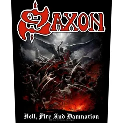 Hot Saxon: Hell, fire and damnation - Selkämerkki Saxon|Selkämerkit