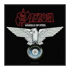 Sale Saxon wheels of steel - Kangasmerkki Saxon|Kangasmerkit