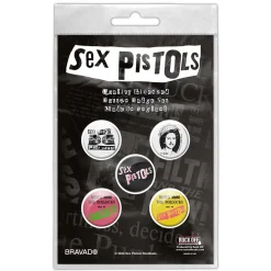 New Sex Pistols Never Mind The B**** - Pinssisetti Sex Pistols|Pinssit Ja Rintanapit