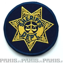 New Sheriff's dept. - kangasmerkki Haalarimerkit|Kangasmerkit