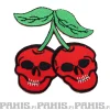 Hot Skull Cherry - Kangasmerkki Kangasmerkit