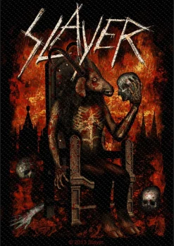 Best Slayer Devil On Throne - Kangasmerkki Kangasmerkit|Slayer