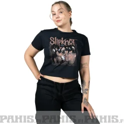 Slipknot: Band Frame - Crop Toppi Bändipaidat|Topit