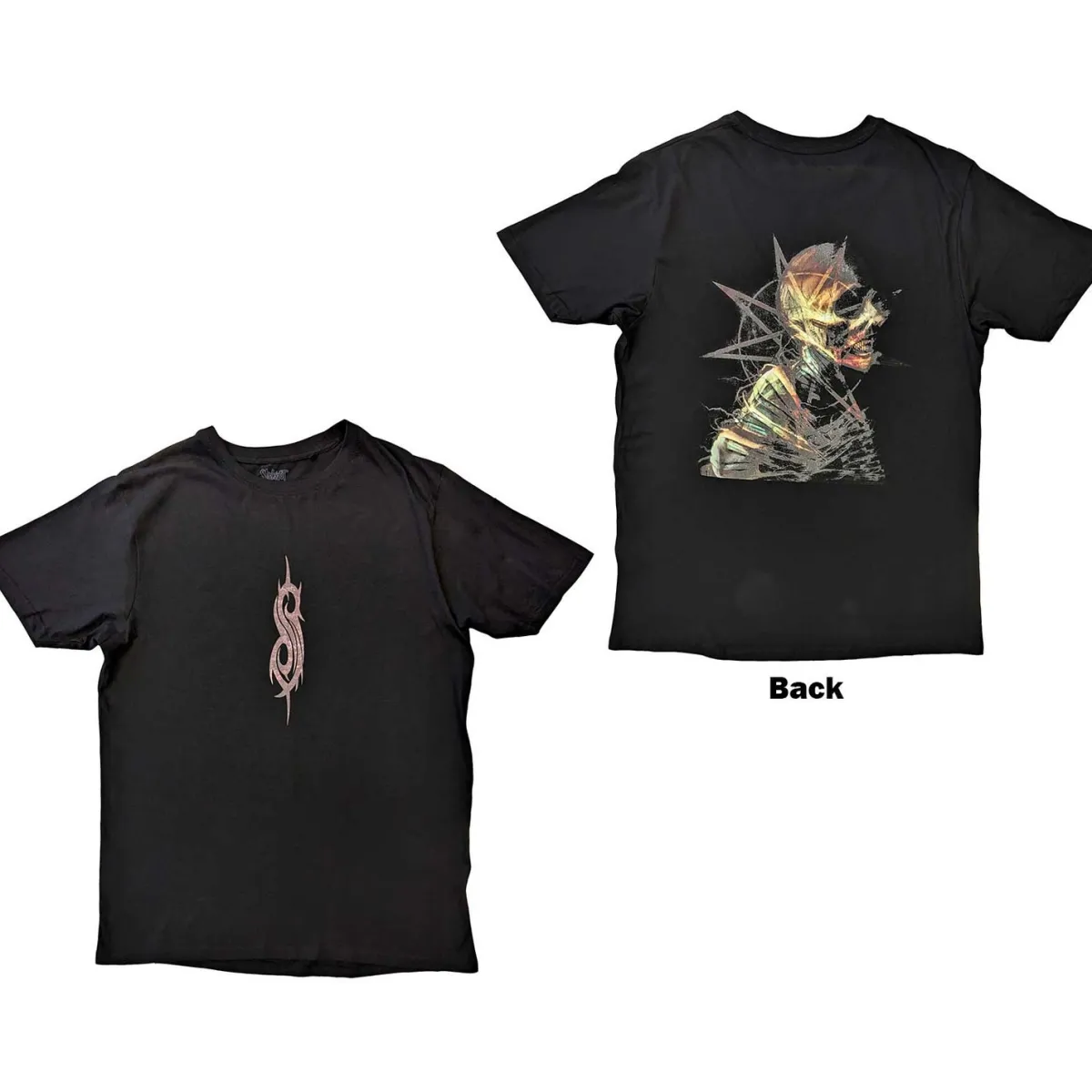 Online Slipknot: Skeleton & Pentagram - T-paita T-Paidat|Slipknot
