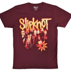Best Slipknot: The End So Far Group Photo Tribal S Nonogram - T-paita Bändipaidat|Bändipaidat