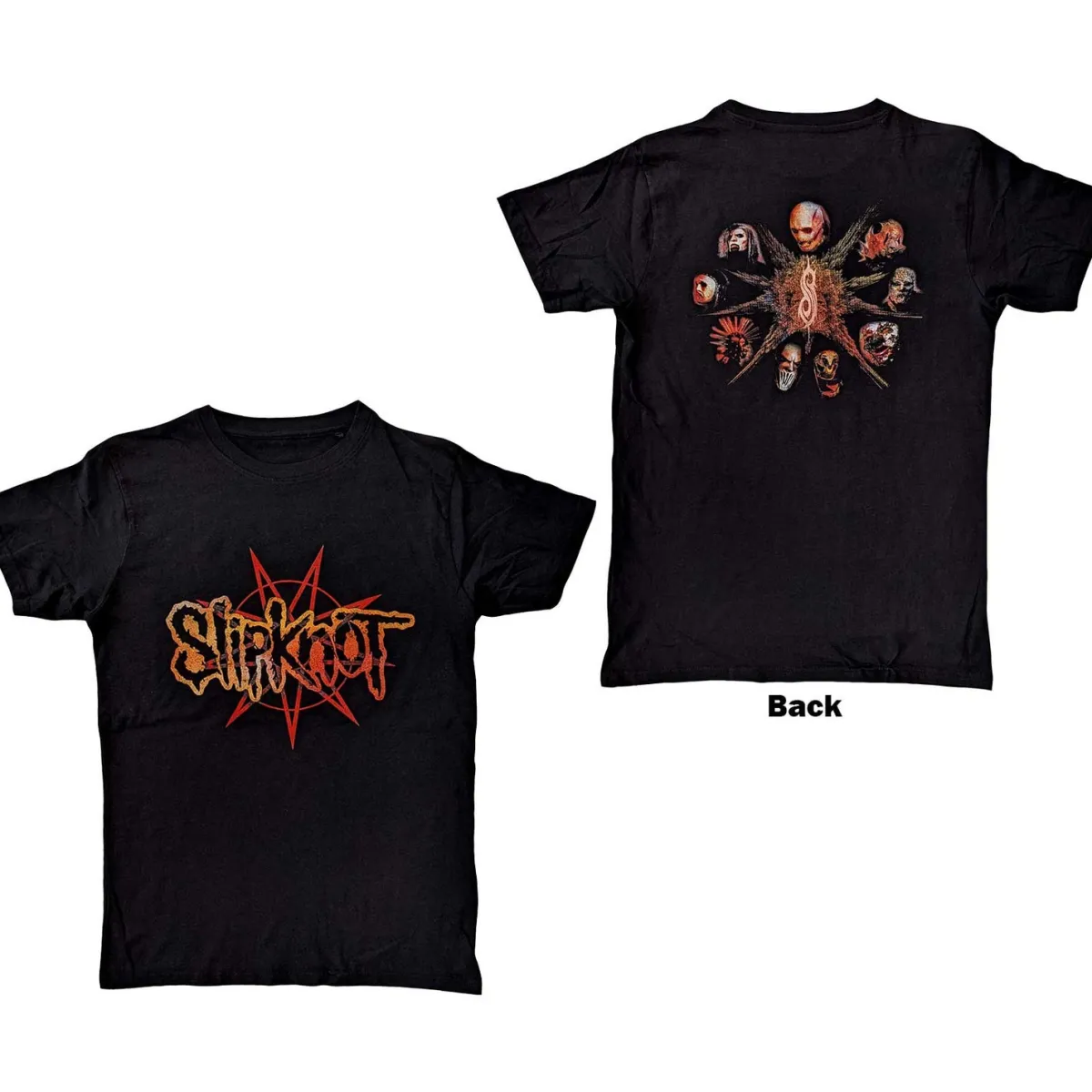 New Slipknot The End So Far Pentagram Heads - T-Paita T-Paidat|Slipknot