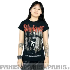 Hot Slipknot The Gray Chapter Album - Naisten T-paita T-Paidat|Bändipaidat