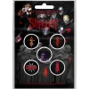 Slipknot We are not your kind - Pinssi setti 5kpl Pinssit Ja Rintanapit|Slipknot