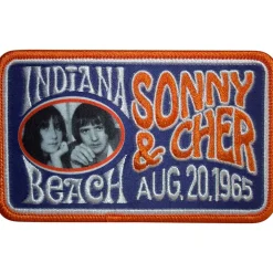 Sale Sonny & Cher Indiana Beach - Kangasmerkki Kangasmerkit|Sonny & Cher