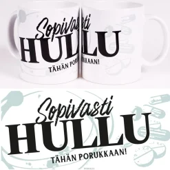 Outlet Sopivasti hullu - Muki Huumorimukit
