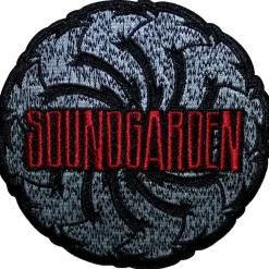 Sale Soundgarden: Logo Swirl B&W - Kangasmerkki Soundgarden|Kangasmerkit