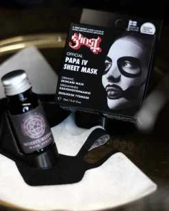 Clearance Spatanic Ghost Papa IV, kasvonaamiosetti 1kpl Goottikamaa|Festarikamaa