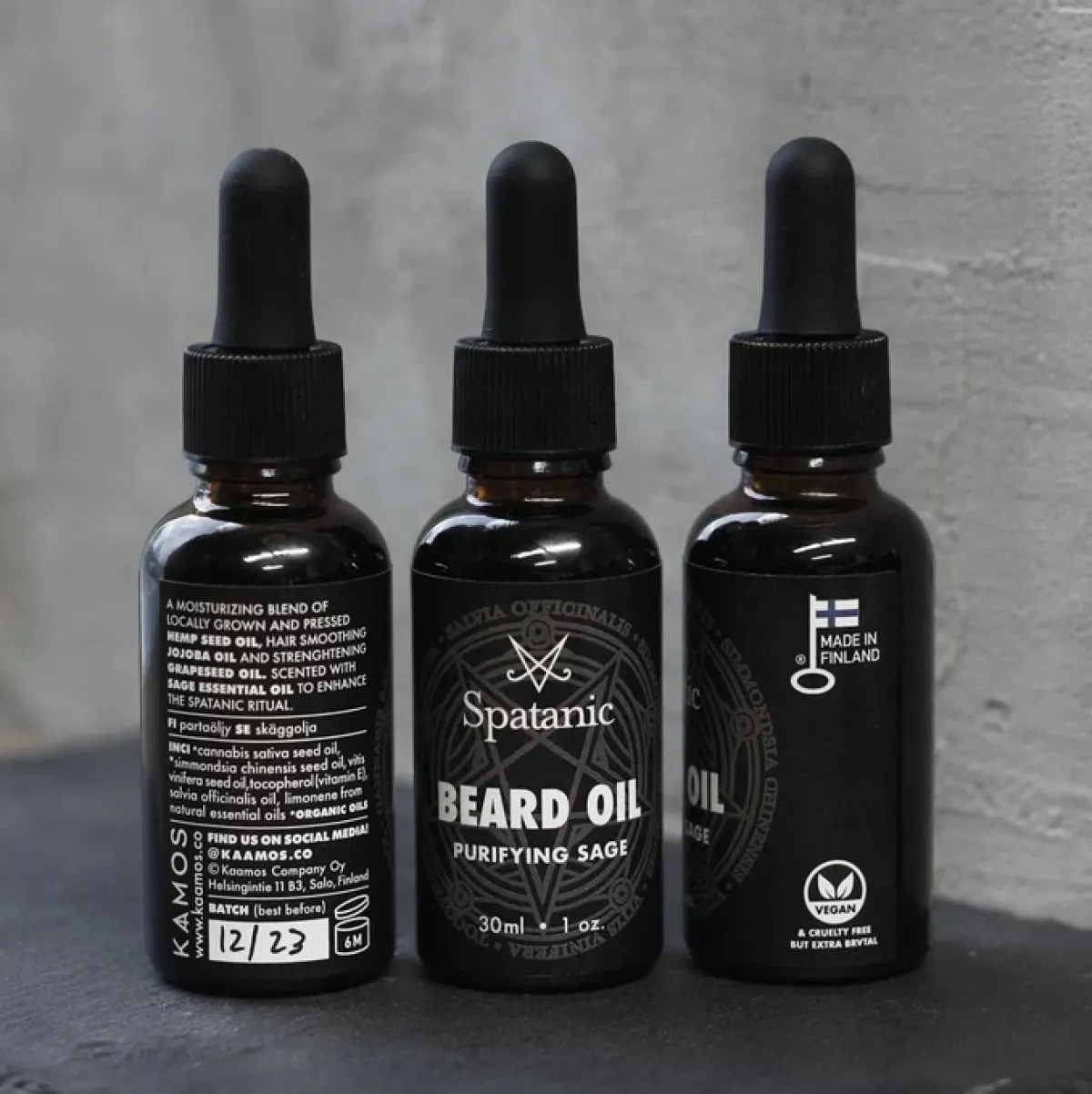 New Spatanic Partaöljy 30ml Goottikamaa|Isälle