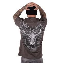 New Horned Spirit - T-paita, charcoal T-Paidat