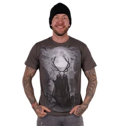 New Horned Spirit - T-paita, charcoal T-Paidat