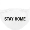 Outlet Stay Home kasvomaski, white Kasvomaskit