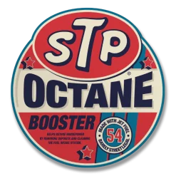 Hot STP Octane Booster - Tarra 10cm Autoteema|Stp