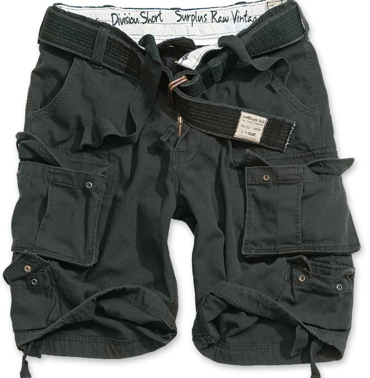 Clearance Surplus Division - Shortsit, musta Urban Wear Katukamaa|Shortsit