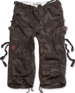 Surplus Engineer 3/4 - Shortsit, Black Camo Camot|Shortsit