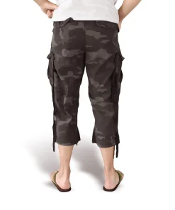 Surplus Engineer 3/4 - Shortsit, Black Camo Camot|Shortsit